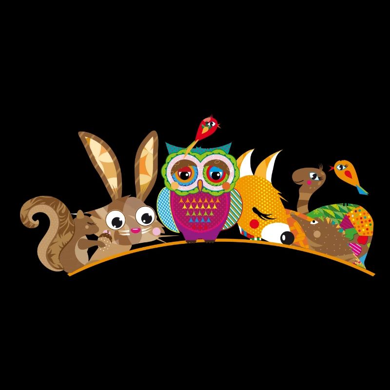 eight forest animals