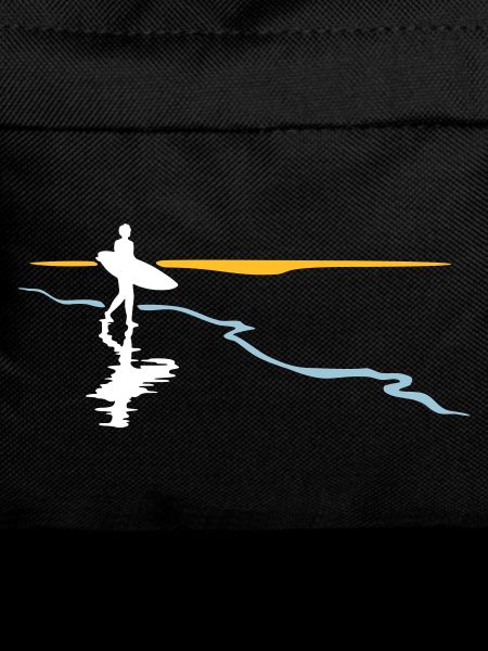 Surfer at the beach