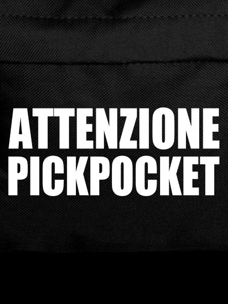 attenzione pickpocket