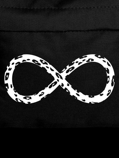 Leopard Infinity Dünnes Negativ