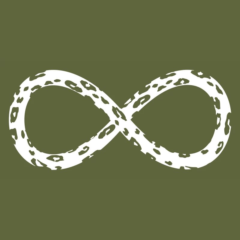 Leopard Infinity Dünnes Negativ