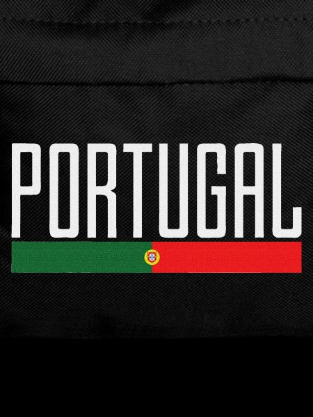 Portugal Flag Typography