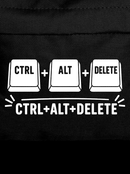 Shortcuts Ctrl Alt Delete Black