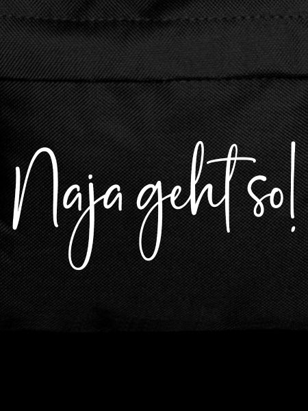 Naja geht so!