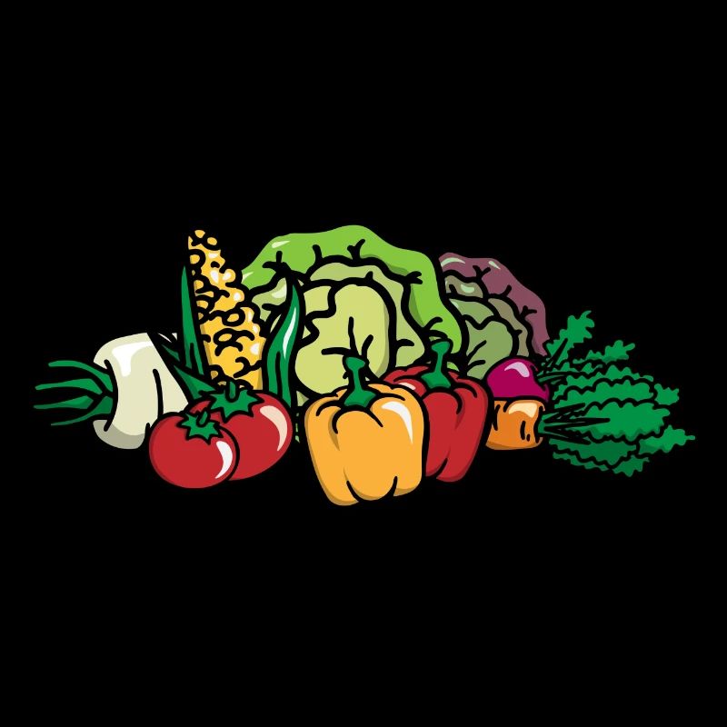 Colorful Vegetables - Mixed Vegetables - Vegetable Basket