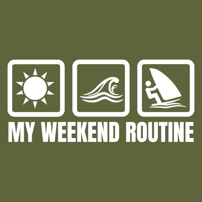 My weekend routine