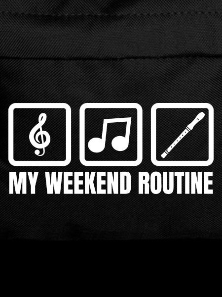 Ma routine du week-end