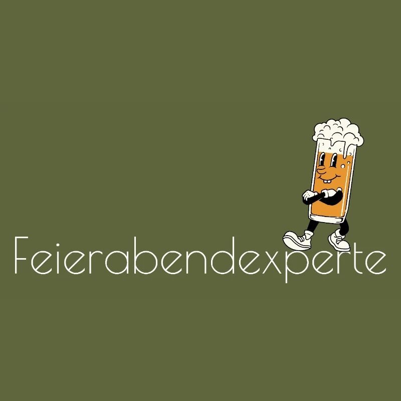 Feierabendexperte Bierheld Cartoon