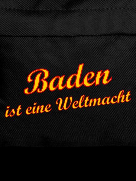 Baden Weltmacht Retro Script