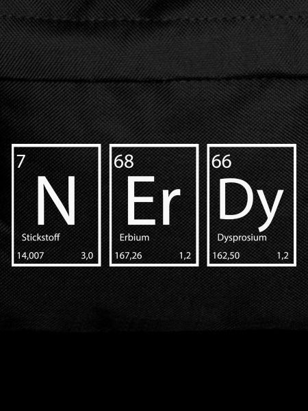 Nerdy Nerd Sayings Elements
