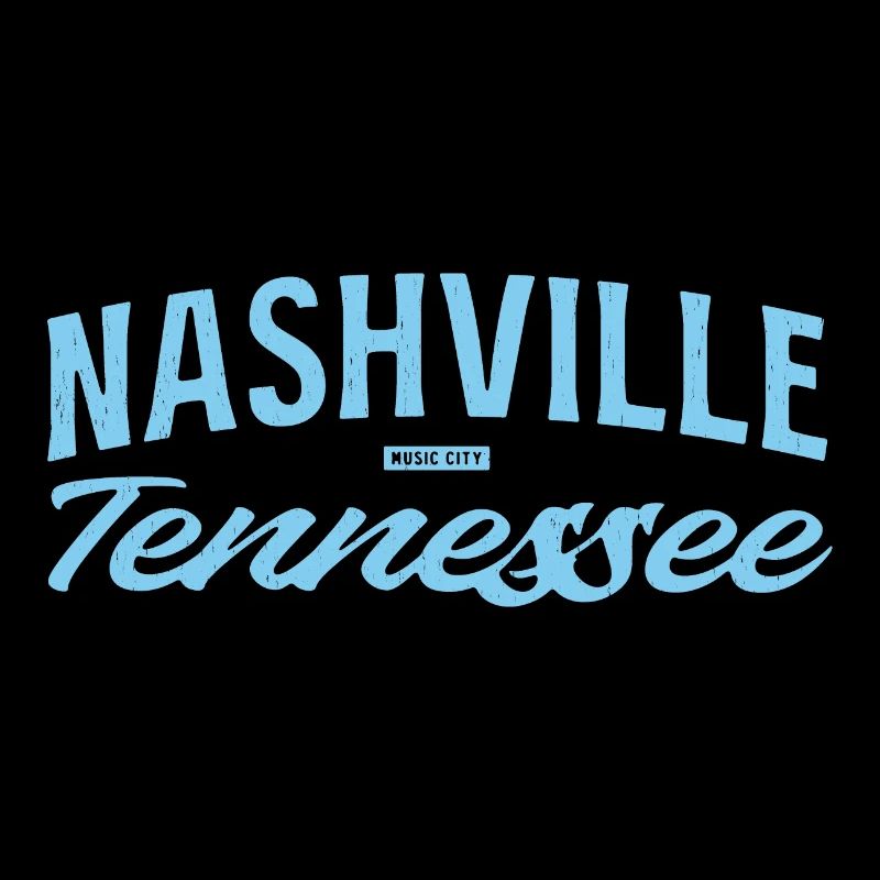 Nashville Script Blau