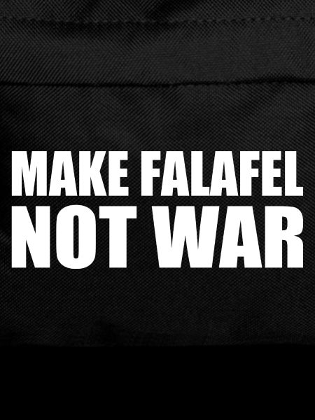 Make falafel not war