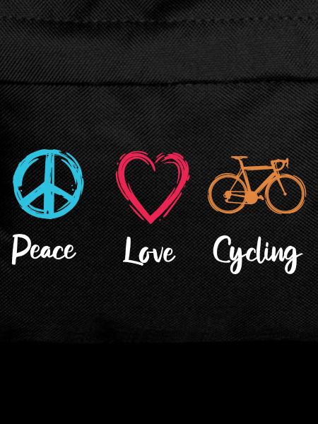 Frieden Liebe Radfahren