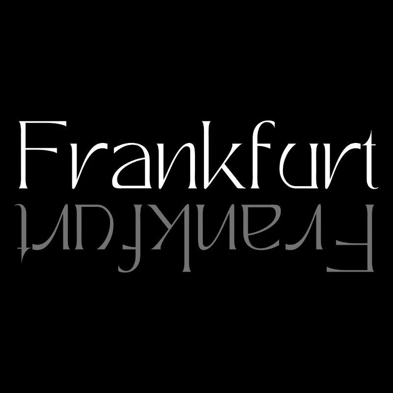 Frankfurt Wordmark Mirror