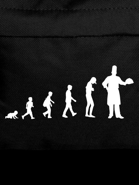 Evolution from baby to chef / restaurant