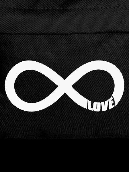 Infinity Love Symbol - White