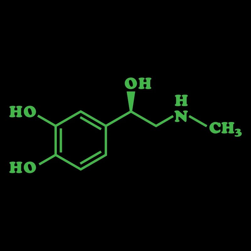 Adrenaline Molecular Chemical Formula