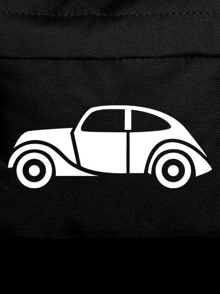 Oldtimer Symbol - Auto Klassiker Comic