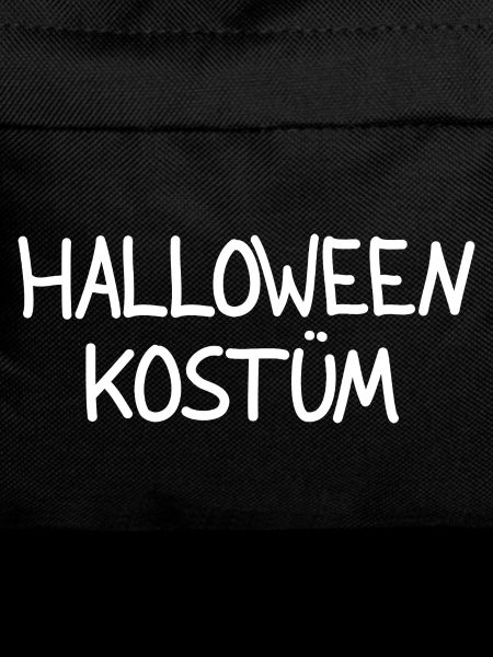 Halloween costume lettering