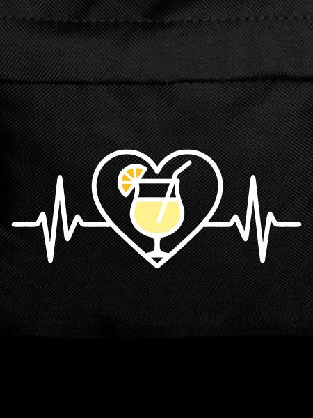 Piña Colada Heart Tropical Cocktail