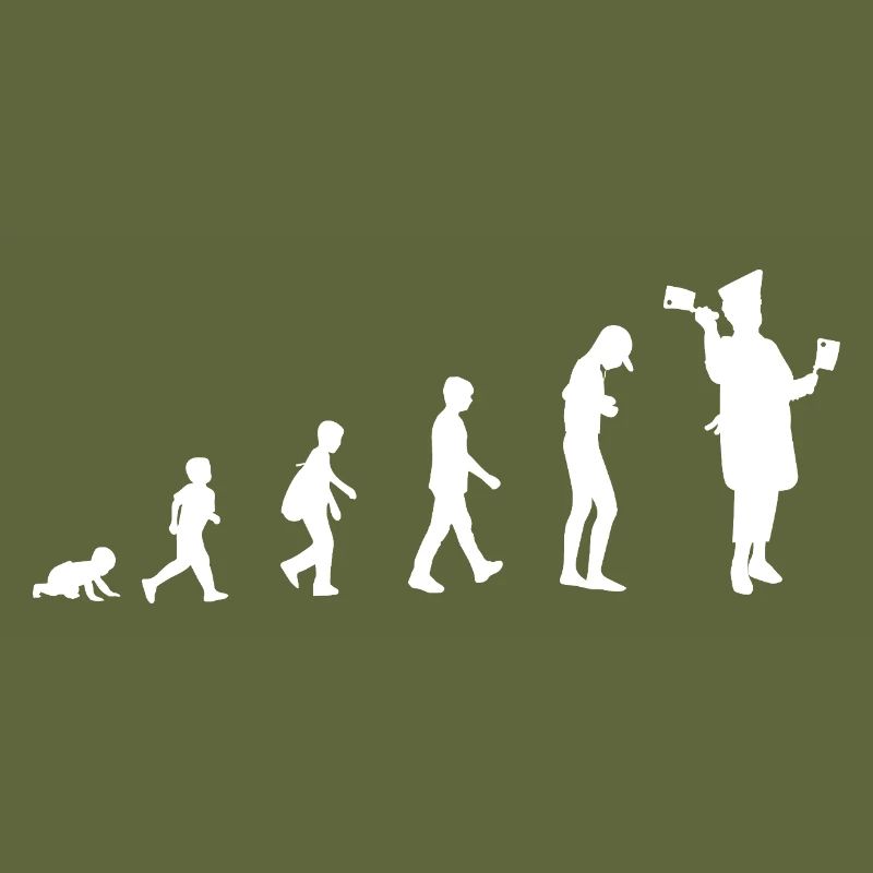 Evolution vom Baby zum Metzger / Beruf