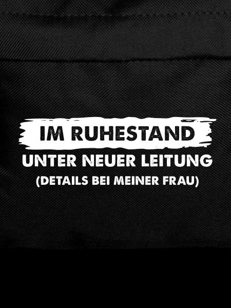 Lustiges Ruhestands