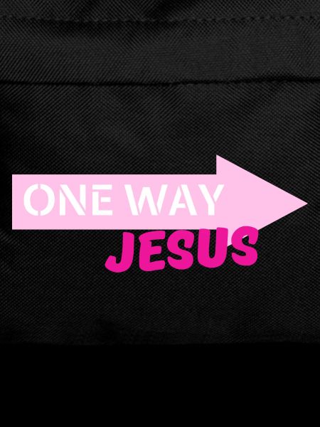 One Way Jesus Arrow