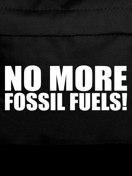 No more fossil fuels