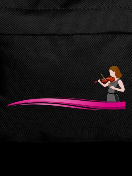 Violinist on a wave