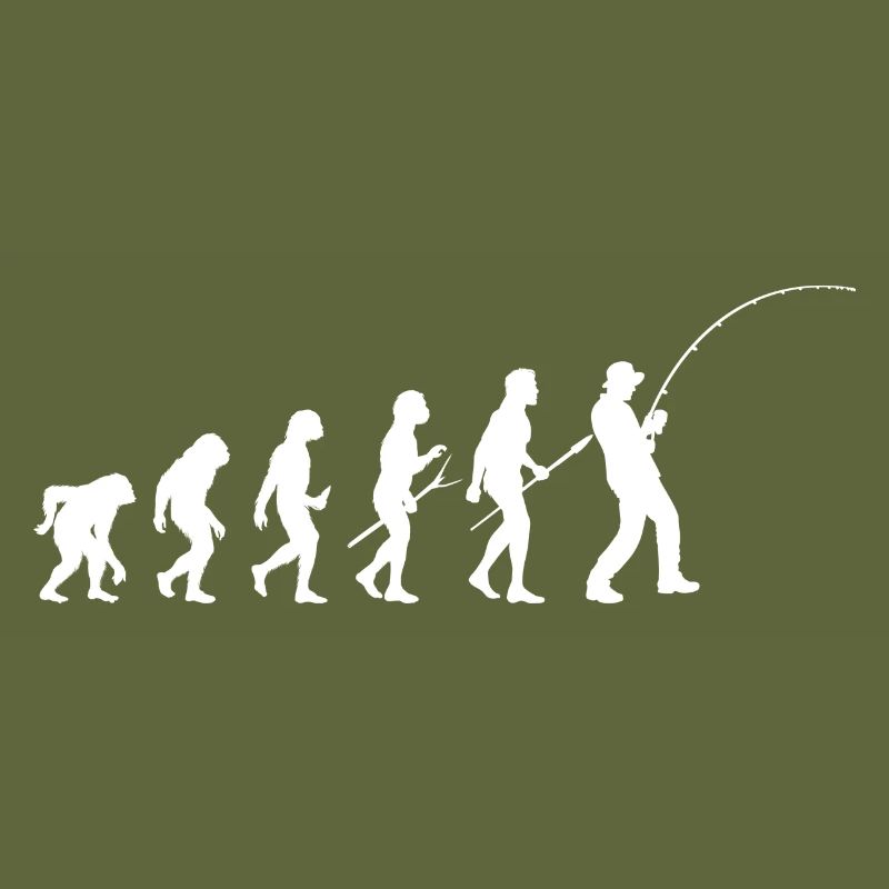 Silhouette du pêcheur Evolution