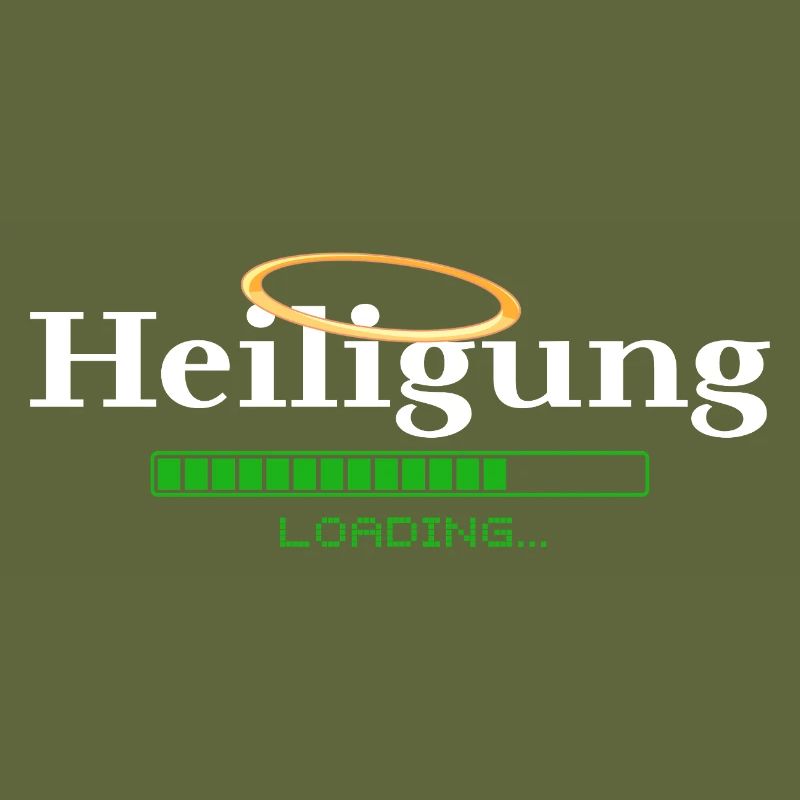 Heiligung - loading - Heiligenschein