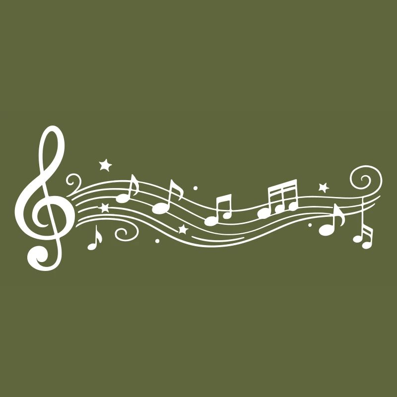 Musical Notes Melody Clefs