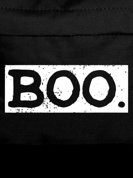 Boo Bold Halloween Typography
