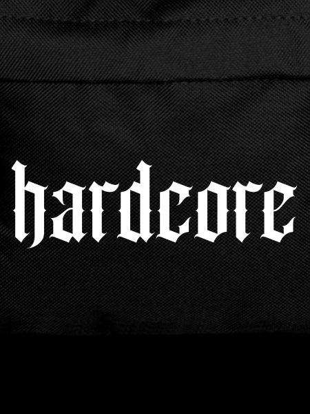 Hardcore-Gotik-Typografie