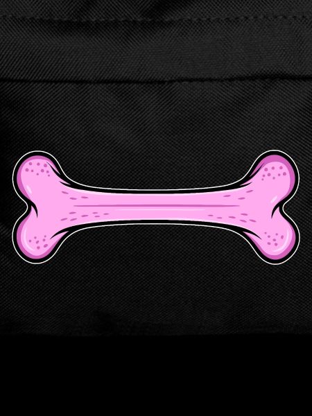 Pinkes Hundeknochen