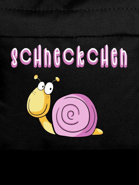 Funny piebald snail I cartoon