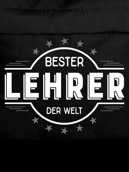 Bester Lehrer der Welt - Geschenk für Lehrer 