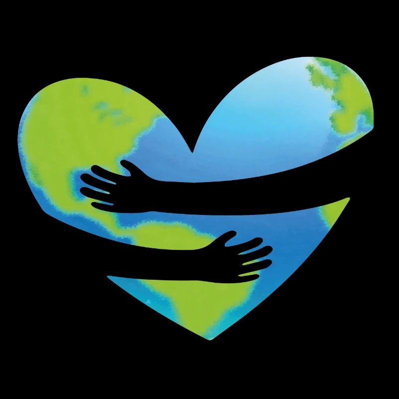 Earth Day - Herz Umarmung
