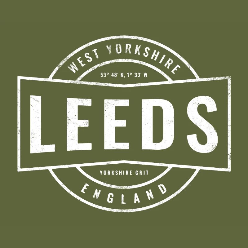 Conception du timbre Leeds, Angleterre
