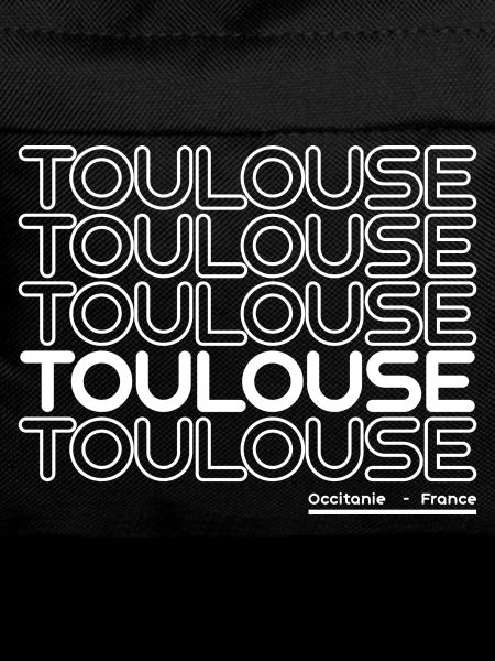 Neon Toulouse lettering