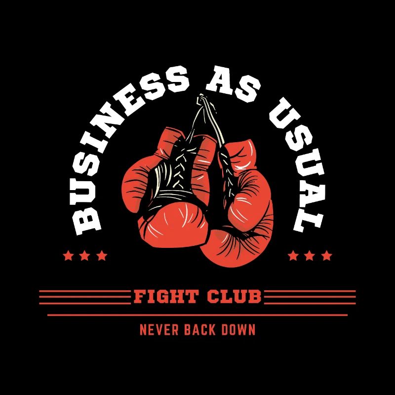 Never Back Down - Boxing Shirt