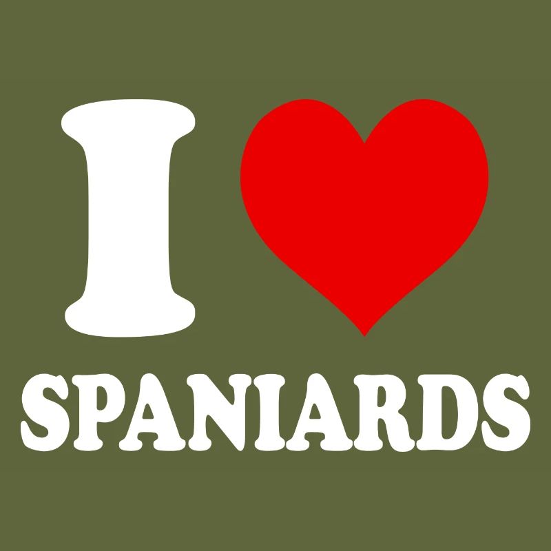 Ich liebe das Herz der Spanier, lustig, witzig