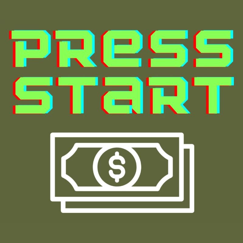 Press Start Retro Arcade Bill