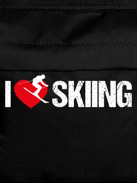 I love skiing