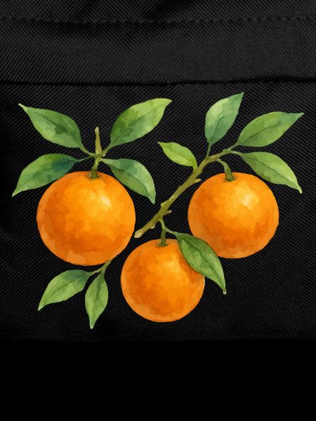 Fruity orange branch