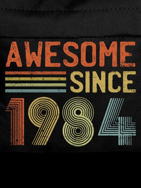 Retro Year Anniversary Logo Design