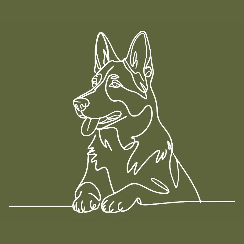 German Shepherd Artwork