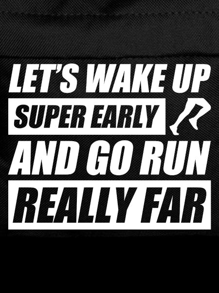 Let's wake funny running jogging runner