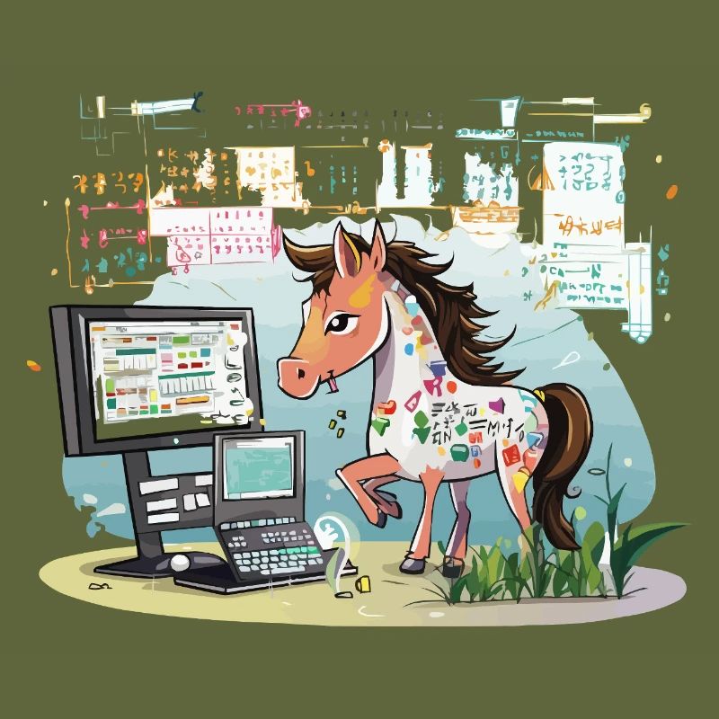 Digital Graffiti Pony