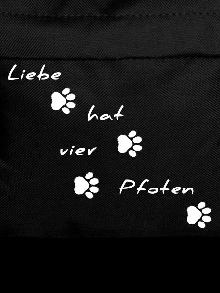Love Has Four Paws Font Motif